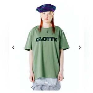 CLOTTY GRADATION BIG LOGO T-SHIRT